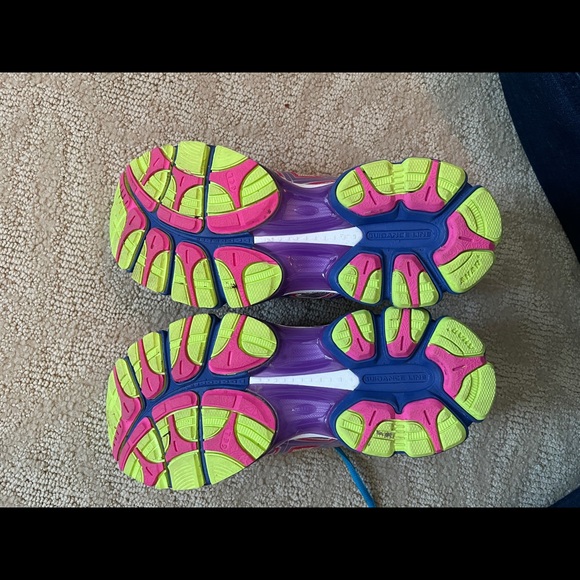 ASICS Gel Nimbus T291N Running Athletic Shoes Sz 7 - Picture 6 of 7